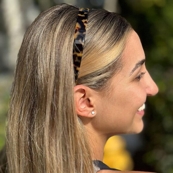 Women Headband Handmade Strong Hold Grip No Slip Flexible Fashion Hair Accessory main image 7